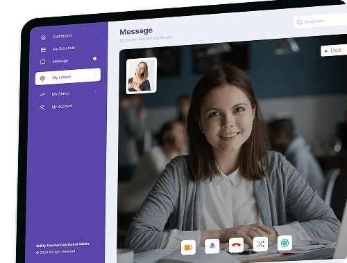 Assessment and mock test system dashboard